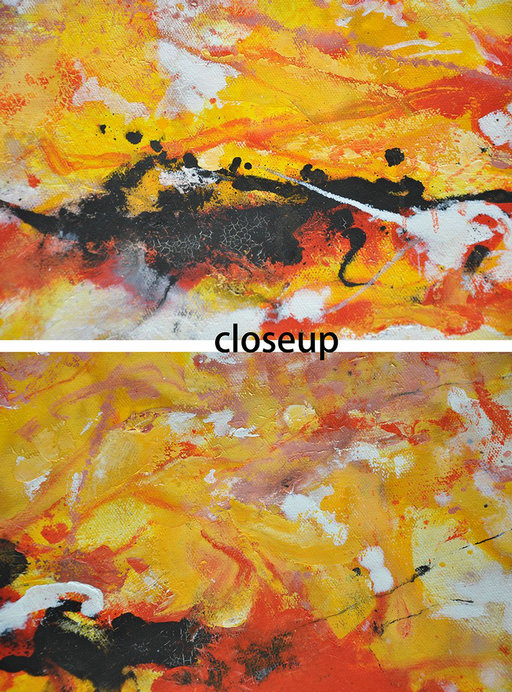 Large Abstract Art,Oversized Abstract Oil Painting,Original Art Acrylic Painting,Yellow,White,Purple,Red.etc